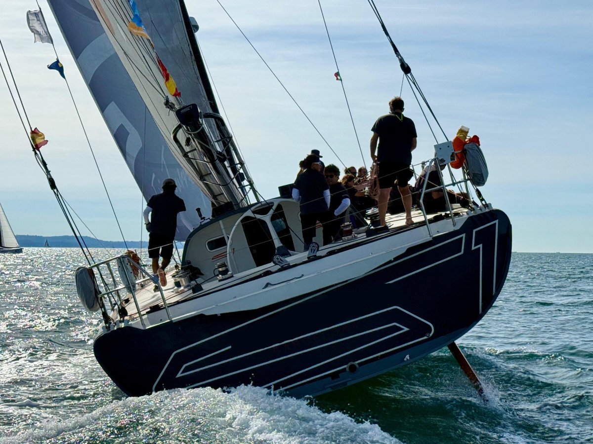 IMOCA sailing course on the Salt Route from Barcelona