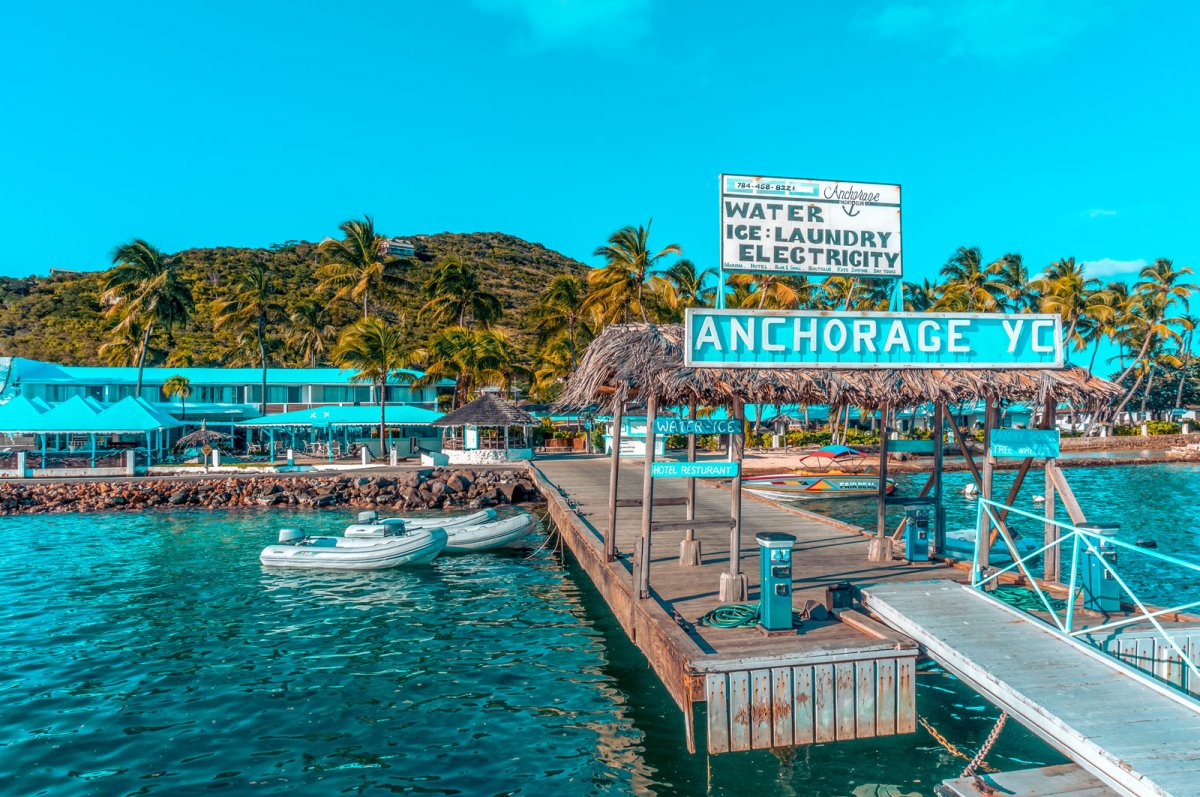 Sonnenuntergang im Karibischen Meer