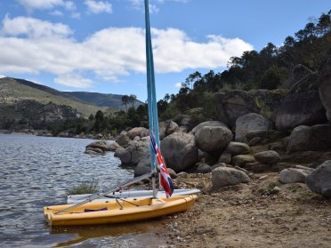 Cruise sailing course at Embalse de Entrepeñas