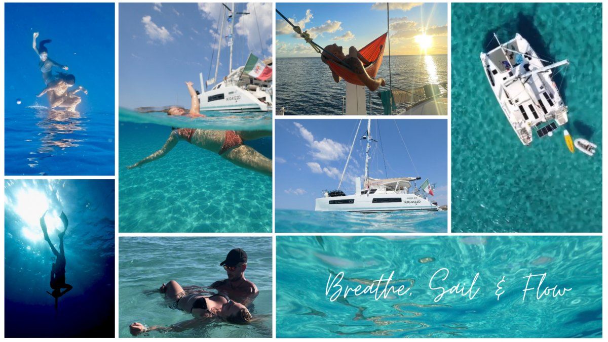 Sailing course in the Caribbean