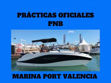 Prácticas oficiales de navegación y seguridad PNB en Valencia