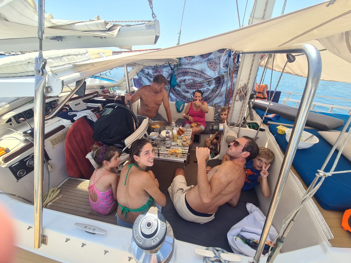 Boat trip from Menorca