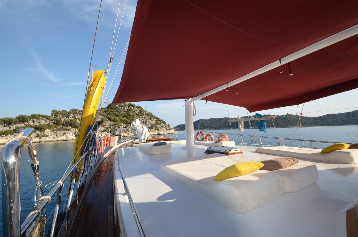 Viaje en yate con pensión completa desde Fethiye a Kekova