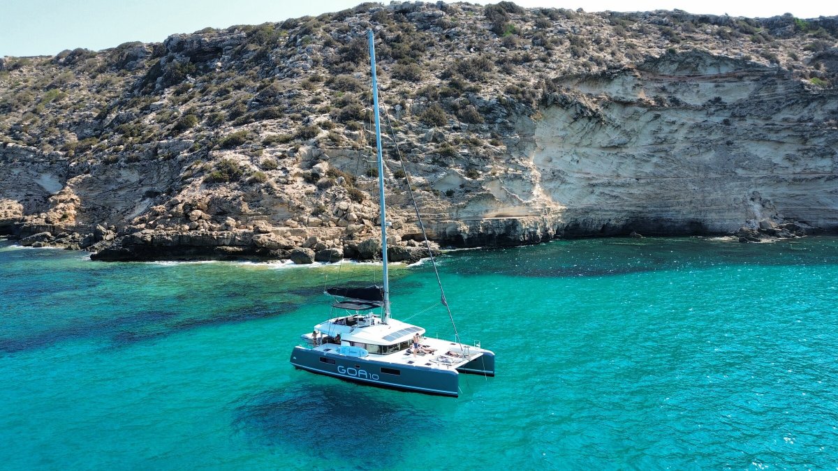 Sailing course in the Caribbean