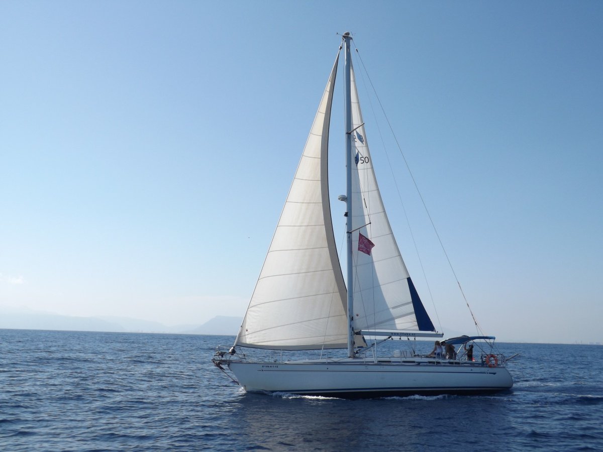 sailboat sailing islands