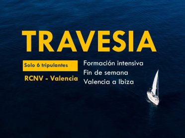 Trainingsreise von Valencia nach Ibiza, nur 6 Schüler