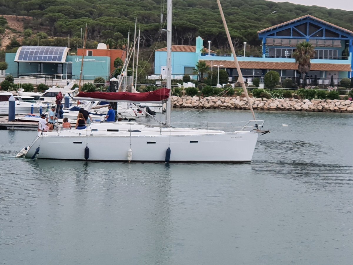 Navigation durch den Golf von Cádiz während der Karwoche