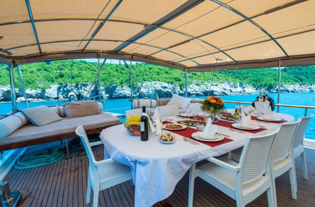 A week-long gulet cruise from Split to Split