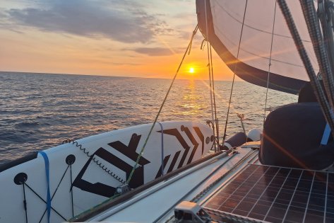 Fin de Año navegando de Barcelona a Mallorca