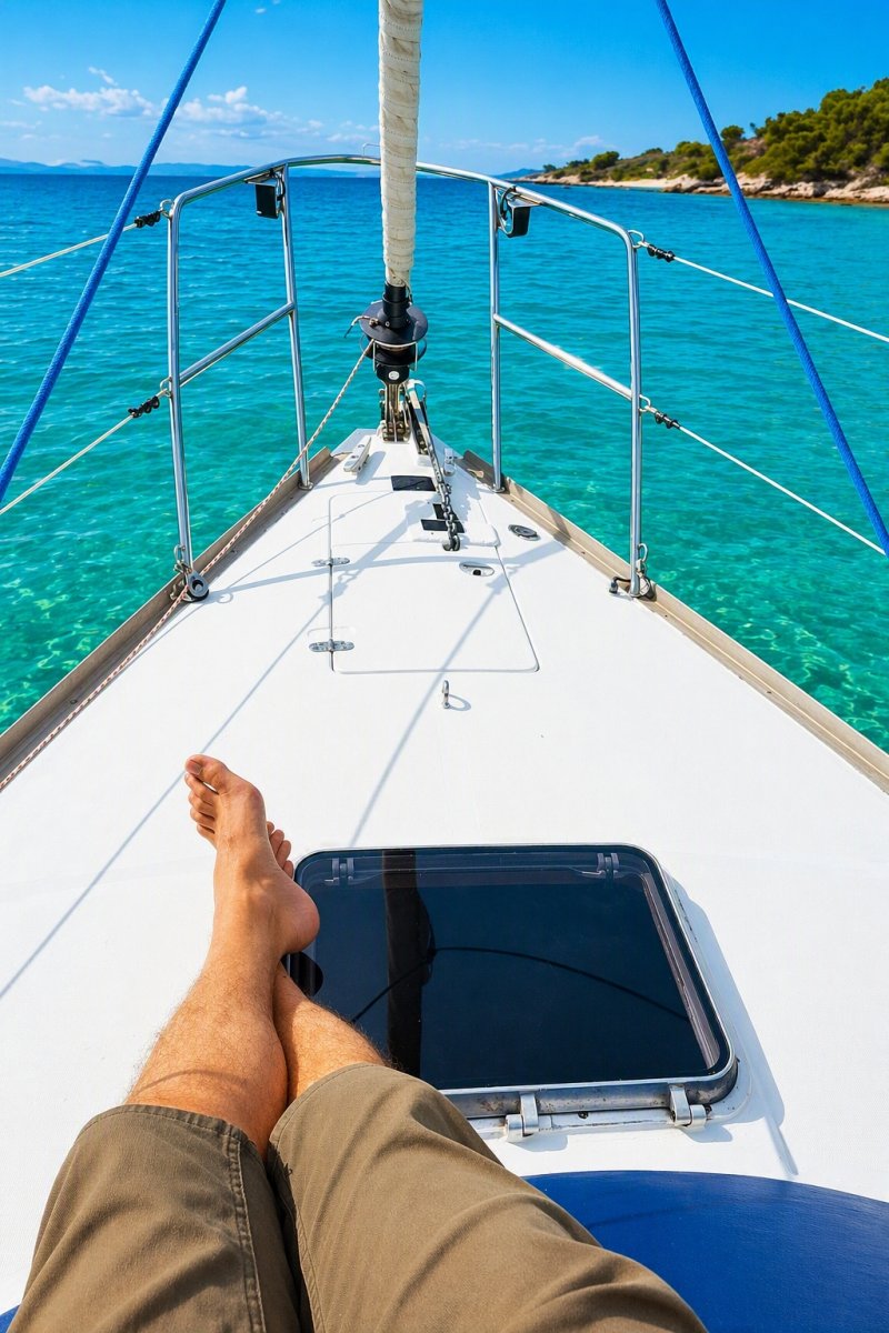 Viaje en velero por la ría de Vigo