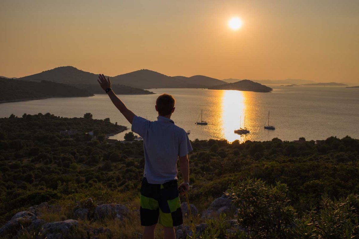 trips along the coast of Croatia