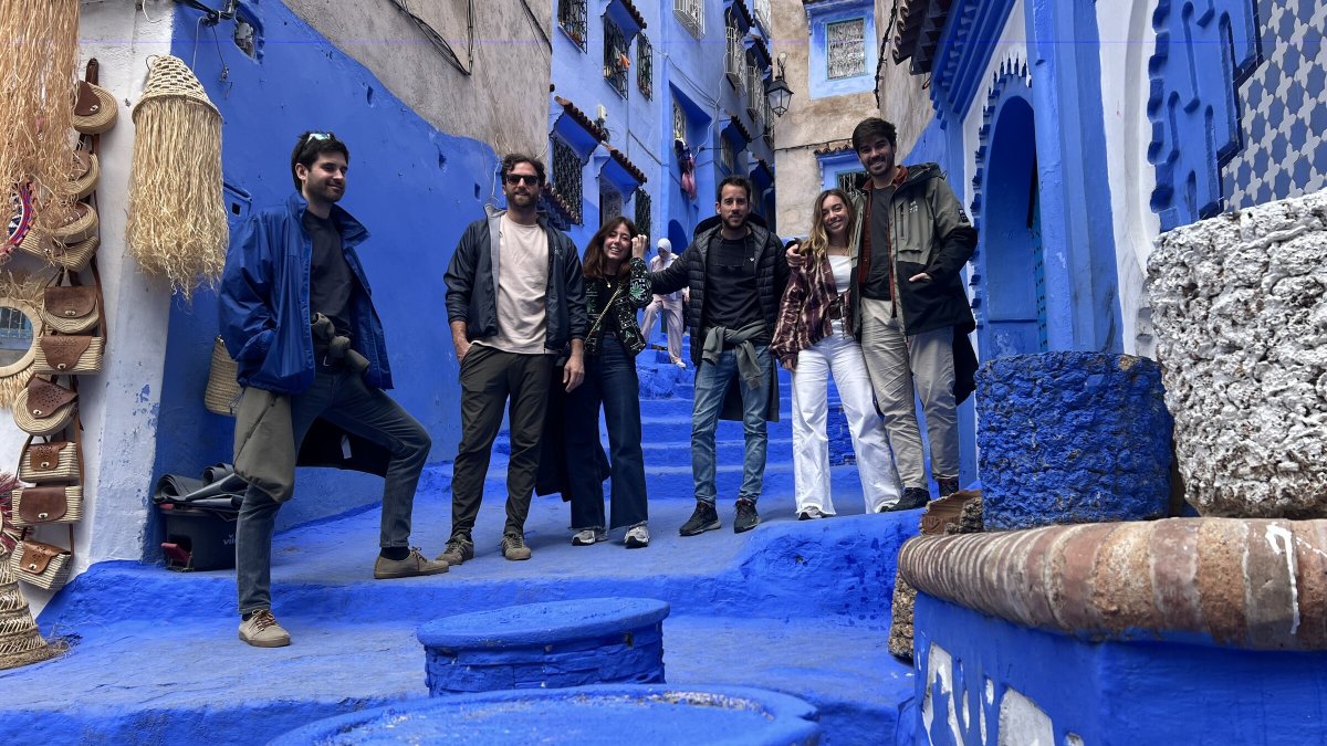 Navegando en un catamarán de lujo por las costas de Marruecos