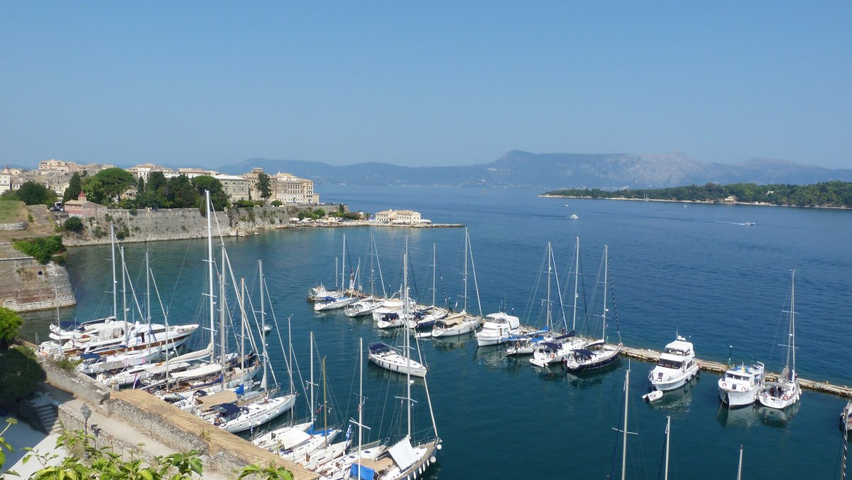 Sailboat navigation: route through Cephalonia, Ithaca, and Lefkada