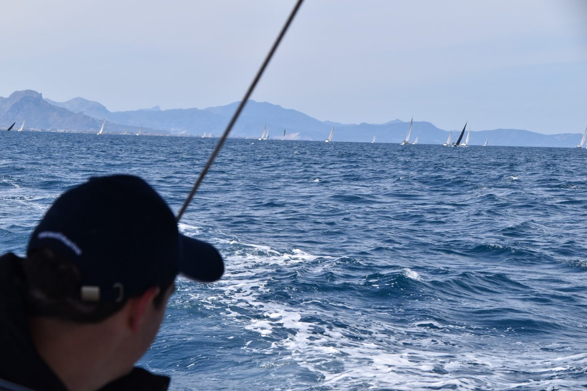Il faro di Ibiza dal mare
