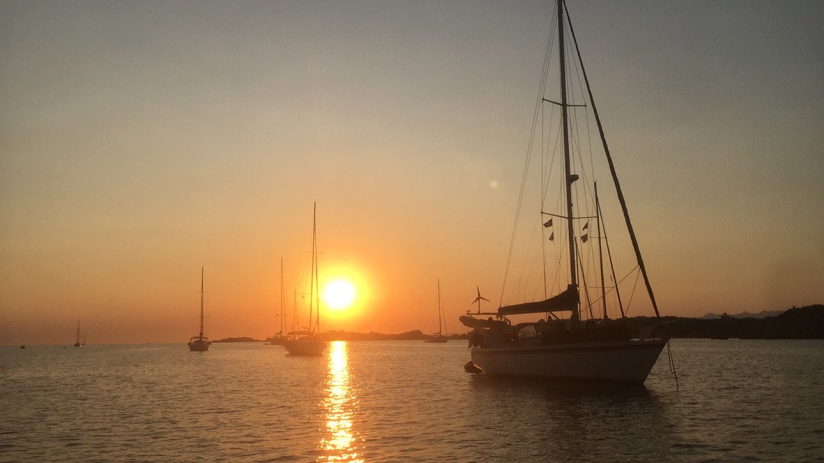 Sailing trip in the Mediterranean