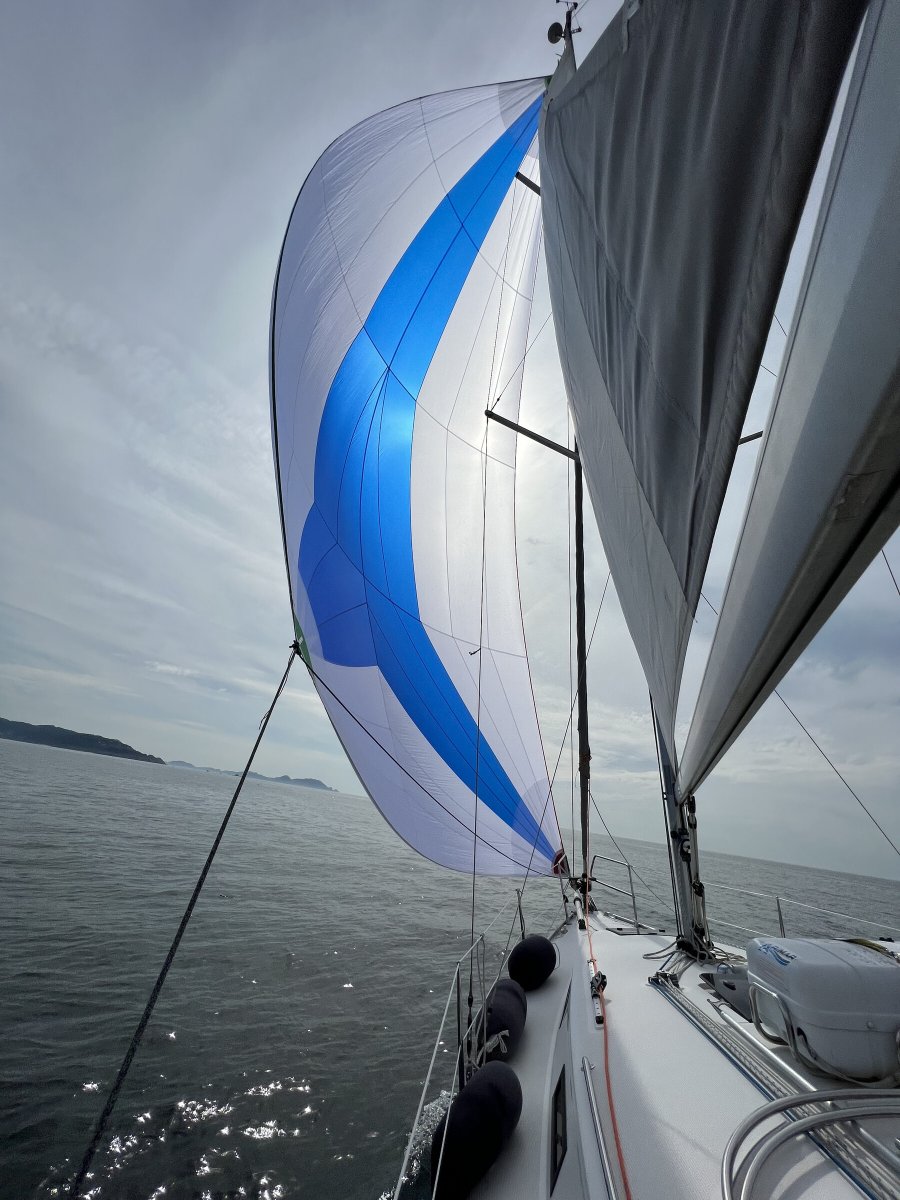 Segelqualifikationsübungen in Rías Baixas