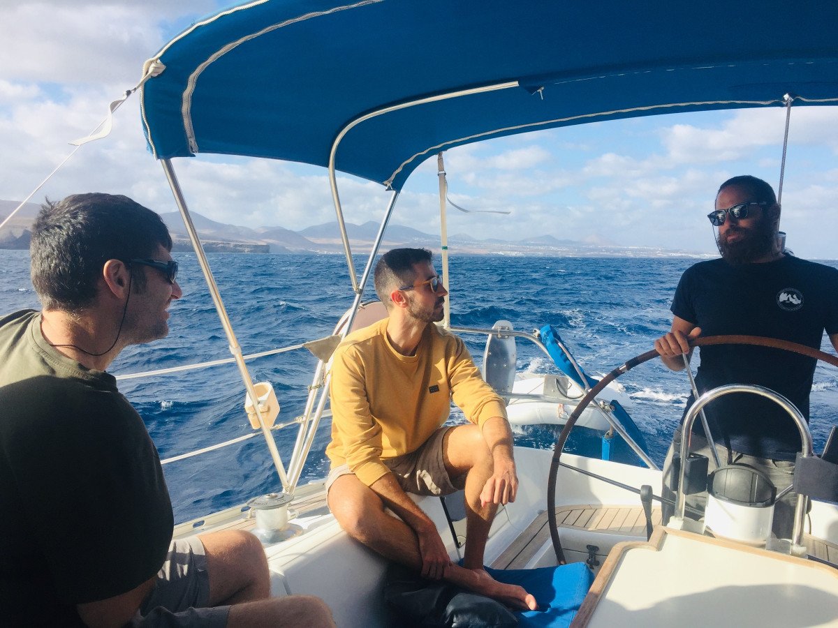 Sailing trip around the Canary Islands from Lanzarote to Tenerife.