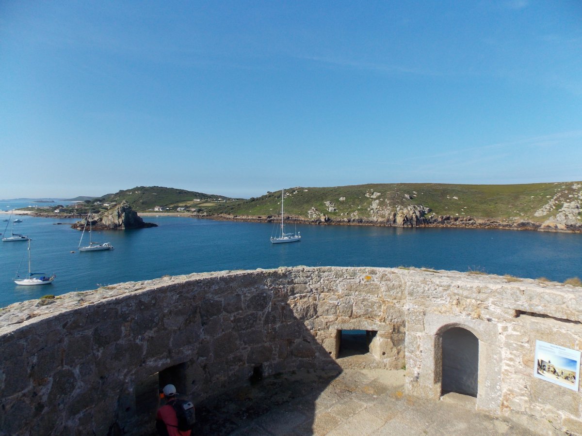 Una vista dell'isola di Tresco