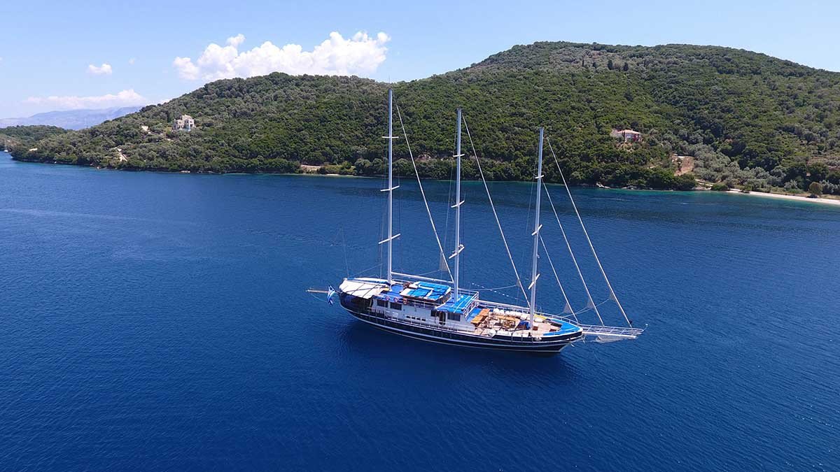 Luxus-Yacht-Reise durch die Ägäis