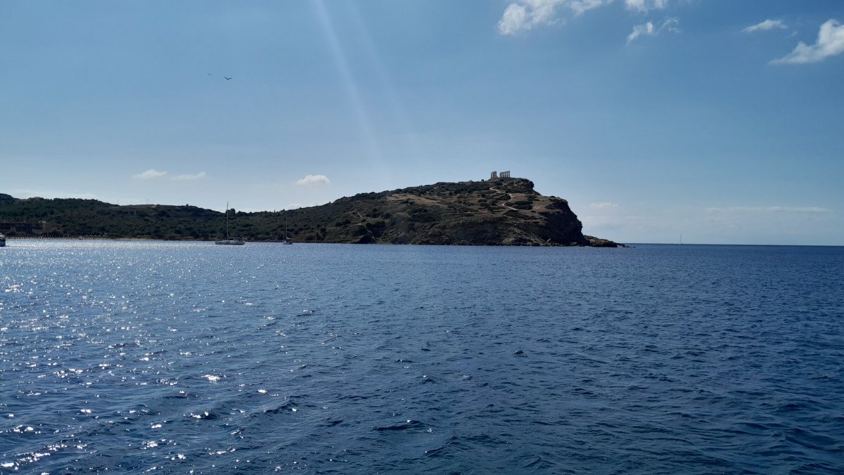 Viaggio in barca alle Cicladi con sosta al tempio di Poseidone