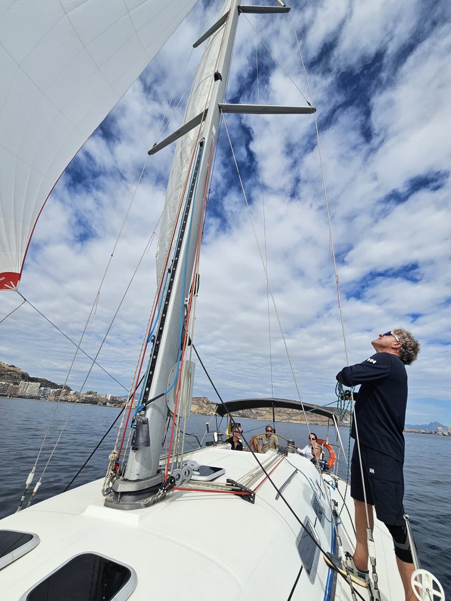 Enjoy spectacular views while learning to sail