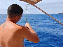 Pesca en Tenerife sur: actividad de pesca en el mar