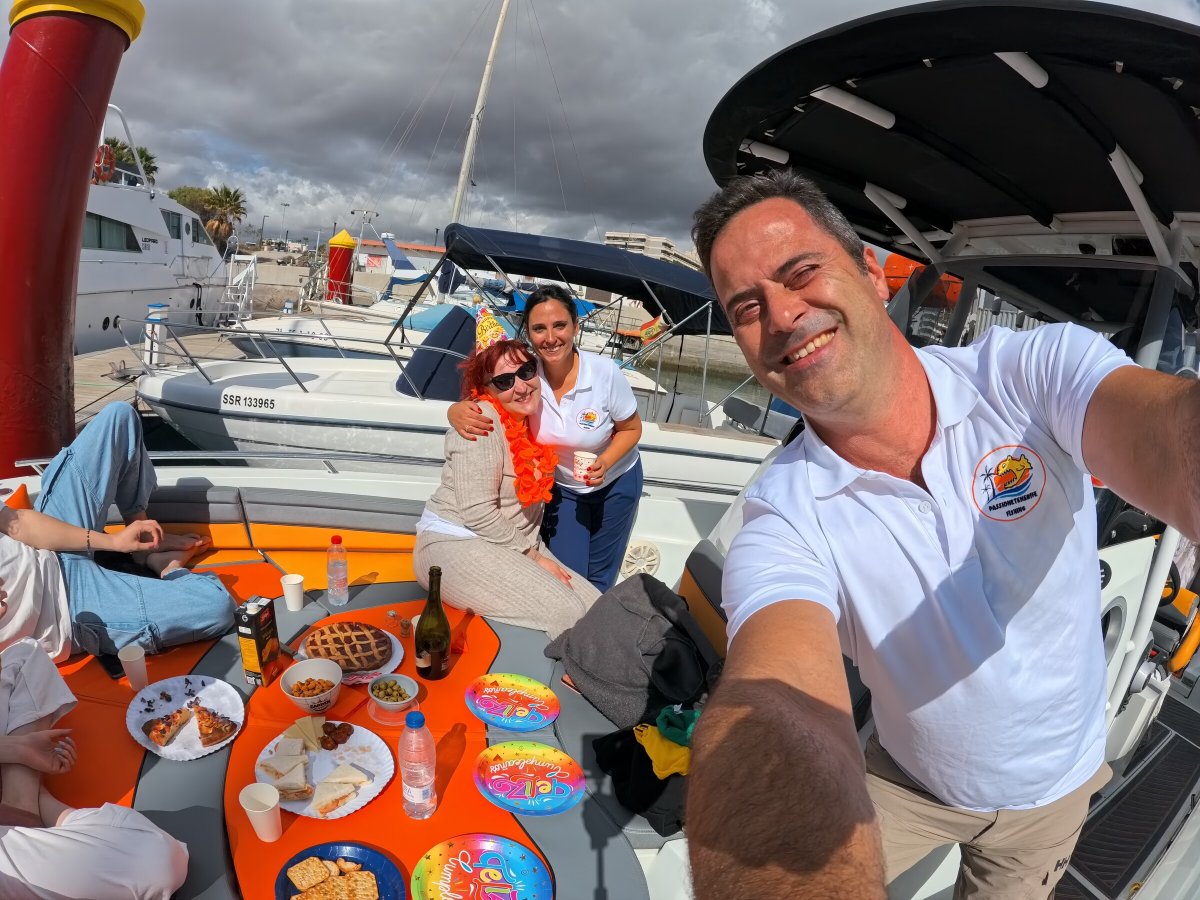 Sail on a luxury boat along the coasts of Tenerife