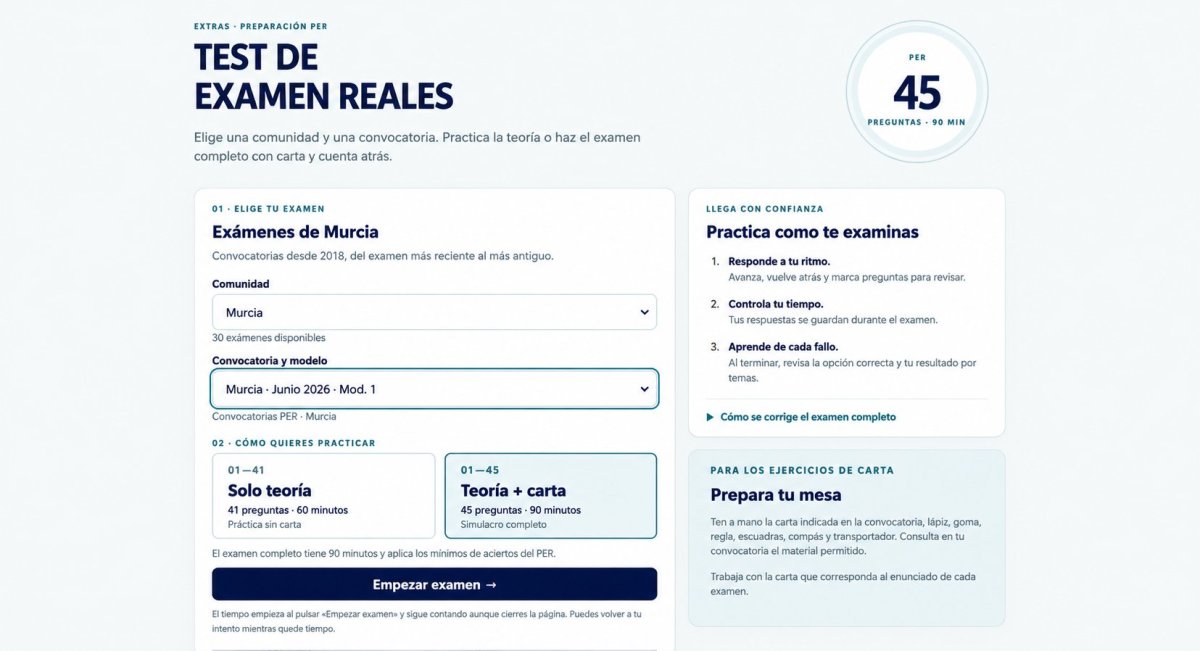 Descubre el curso de PER en línea para marineros.