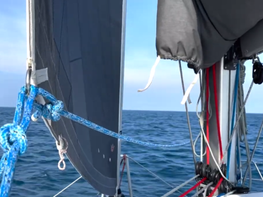 Día de navegación en un catamarán nuevo por La Manga