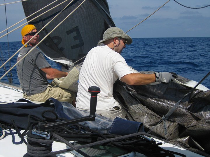PER Practices in Denia, sailboat and sleep on board, navigation and safety