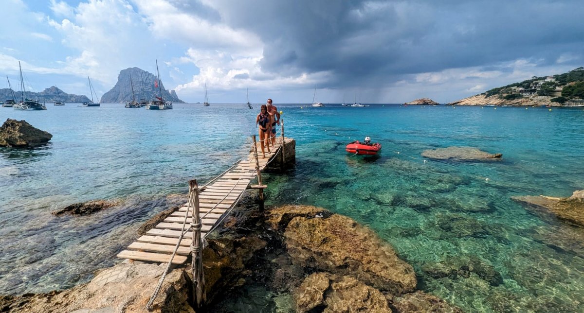 Bootsfahrt um Ibiza und Formentera