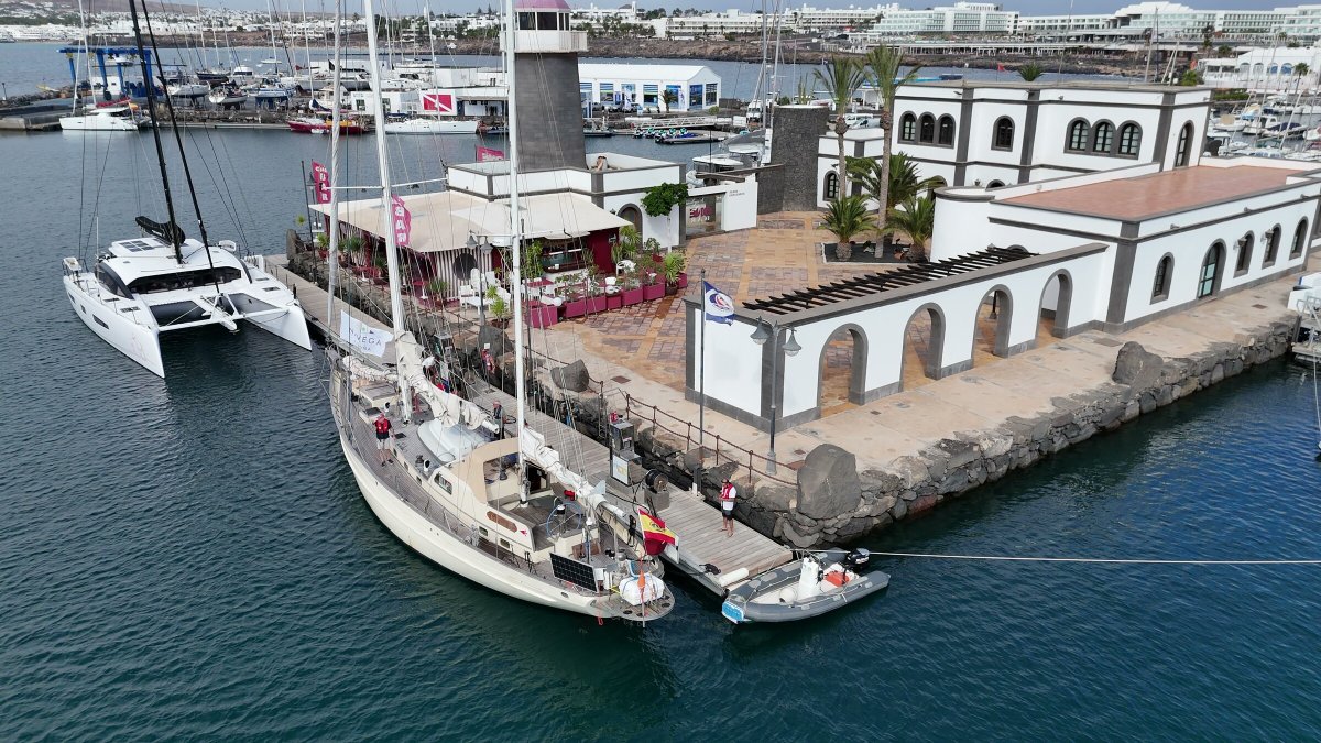 Expedición marina desde Canarias al Caribe.