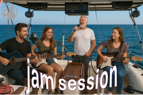Jam Session en Ibiza desde Castellón a bordo de un velero
