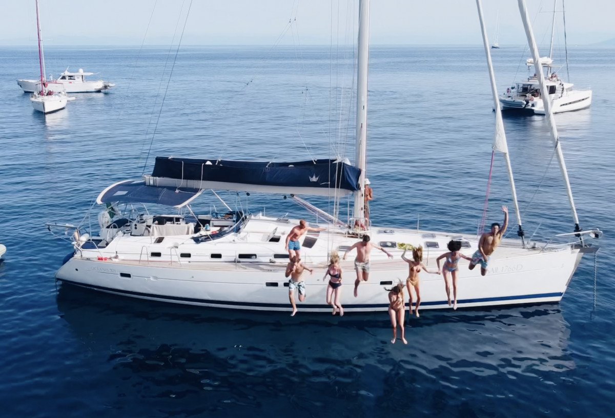 Enjoy the blue waters and white sandy beaches of Sardinia and Corsica