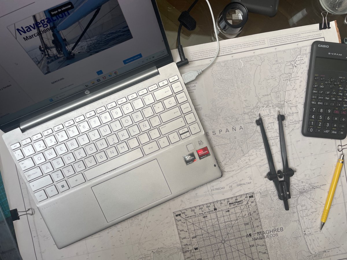 Navigation course for 6 in Valencia