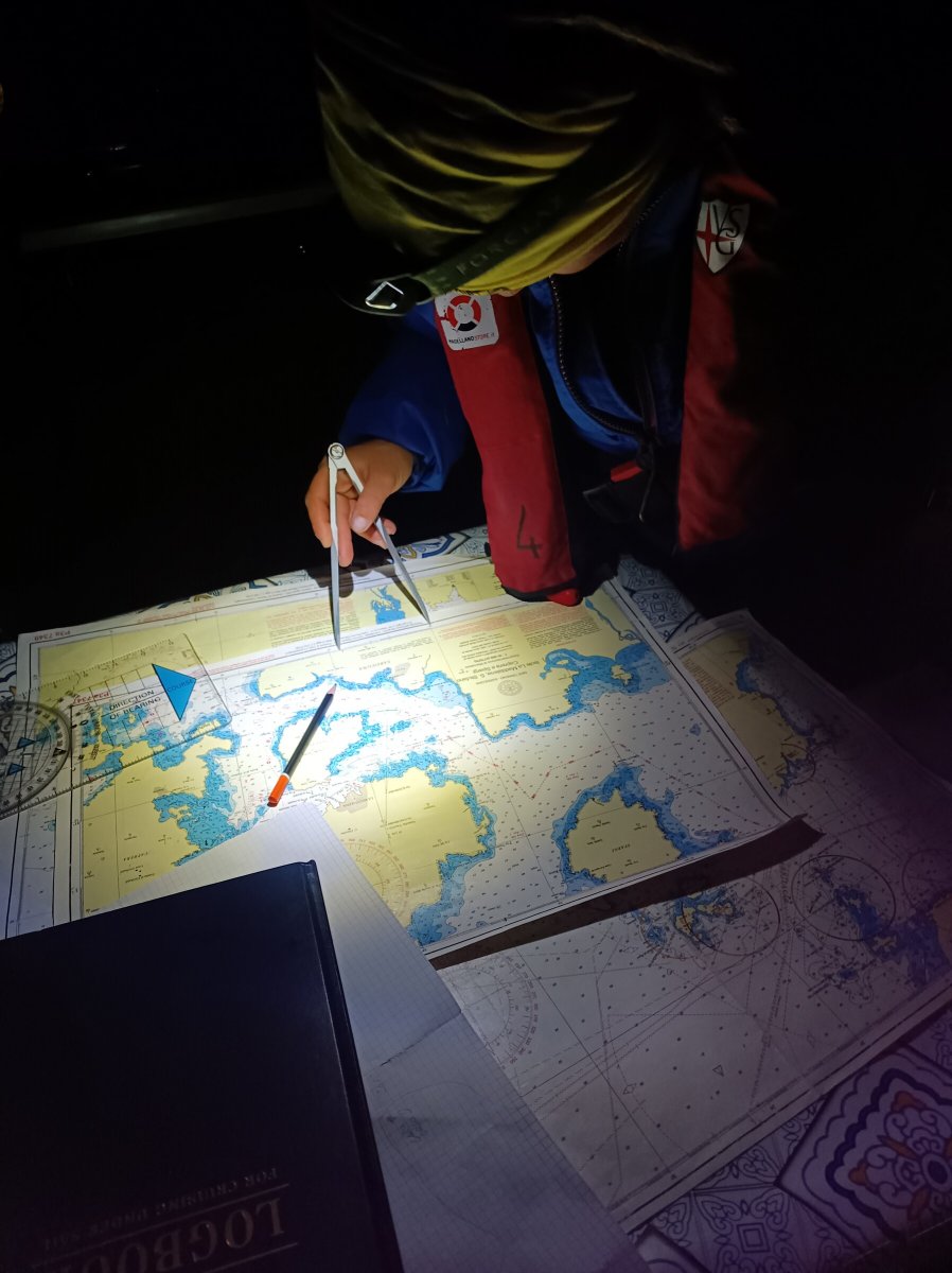 Sailing in Sardinia with the RYA Competent Crew course