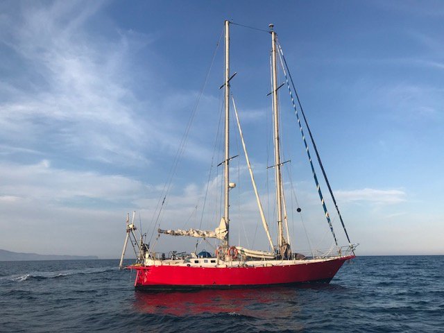 goleta ibiza mediterraneo