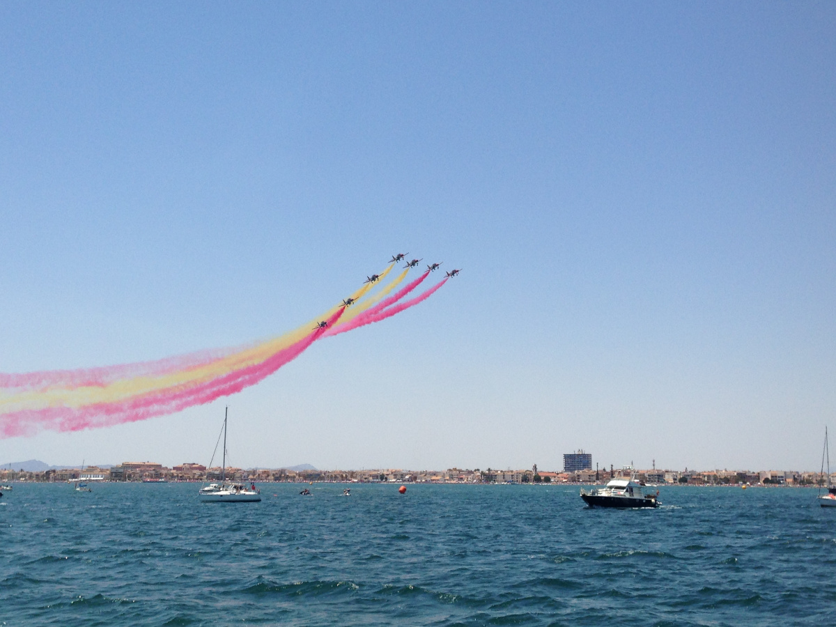 Patrol boat trip Eagle in Mar Menor