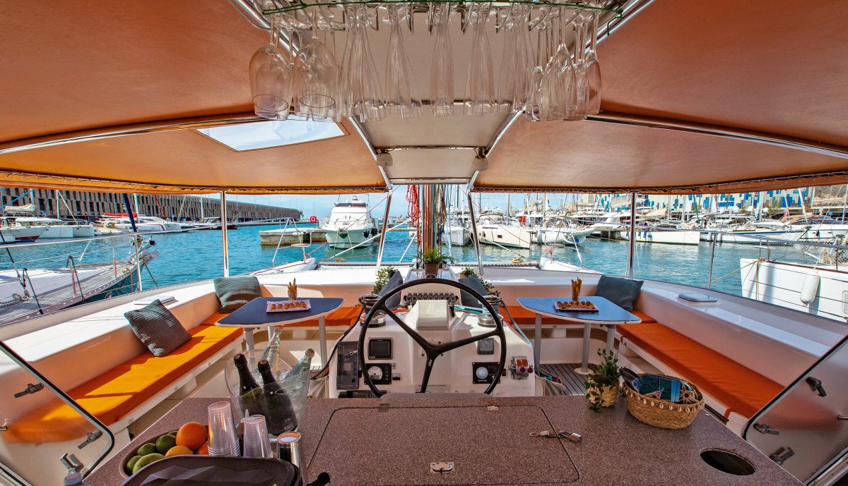 Sailing in Barcelona