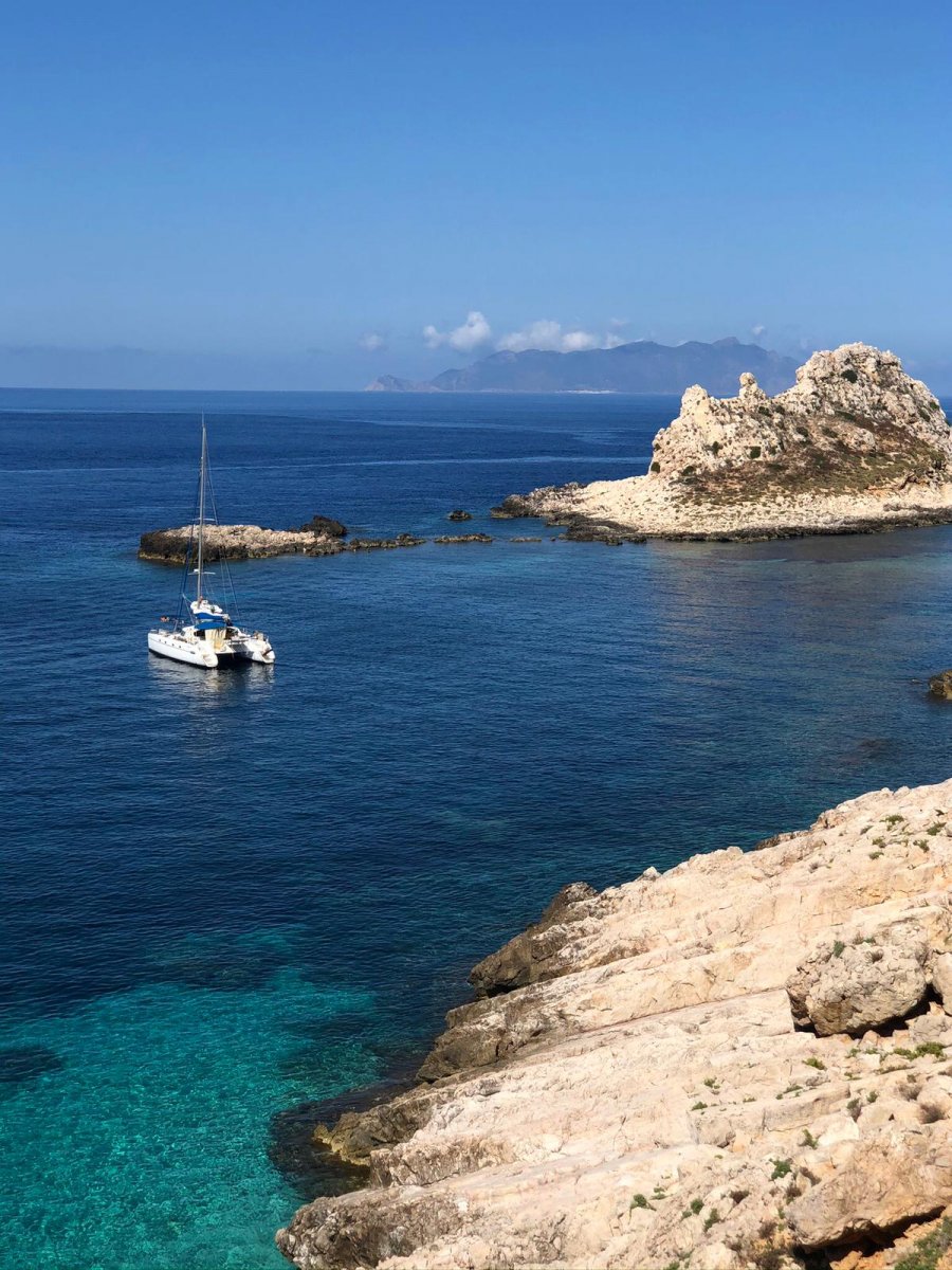 Vista de la isla de Skíathos