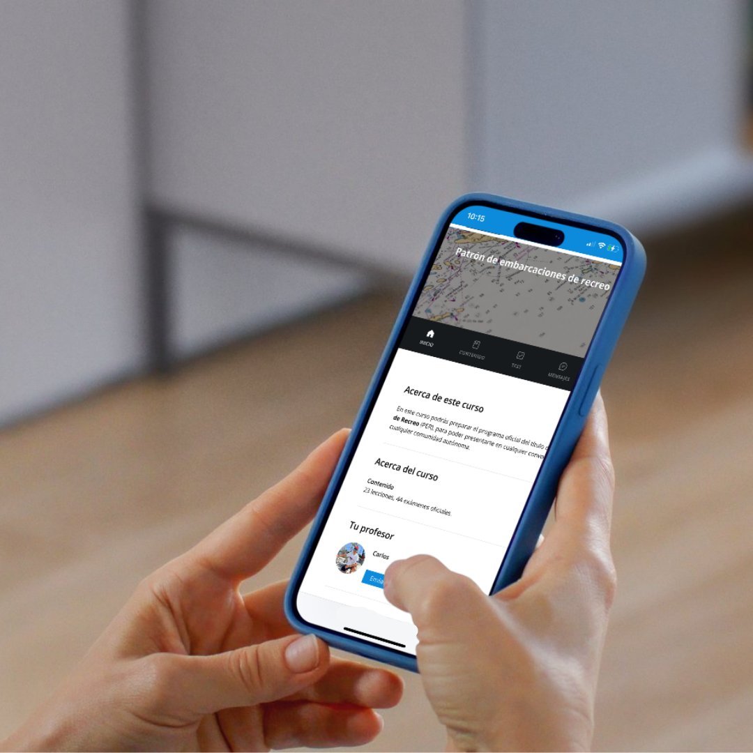 Aprueba el PER con nuestro curso online de navegación autosuficiente.