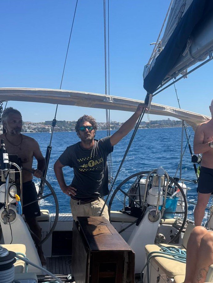 Experiencia en barco en el sur de Cerdeña