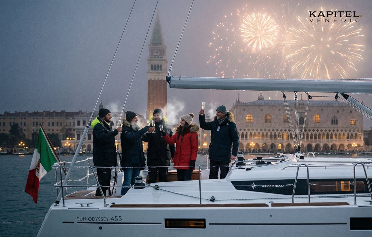 Corso intensivo di navigazione nel cuore di Venezia.