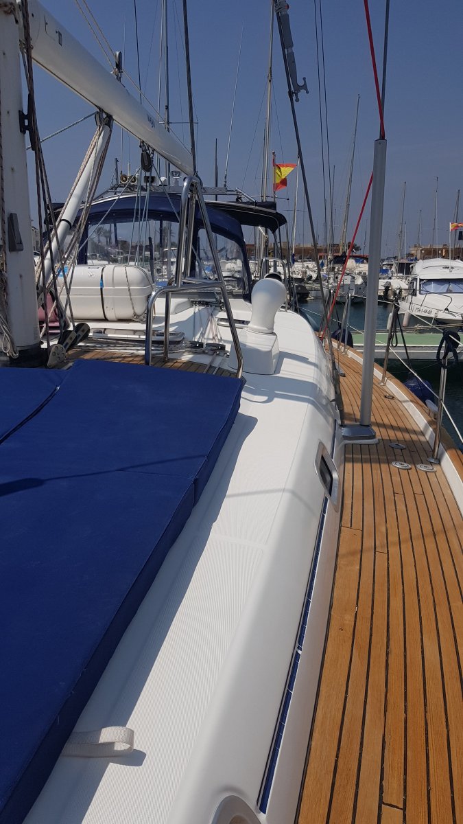 Prácticas de vela en La Manga