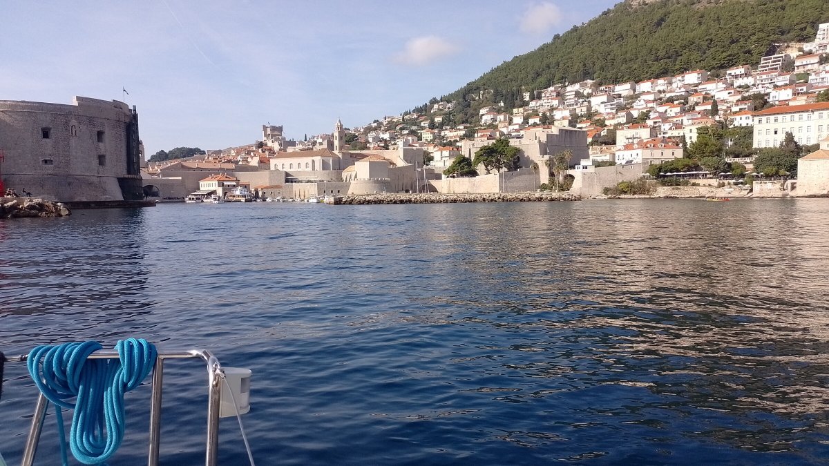 Addestramento in catamarano nella bella Croazia