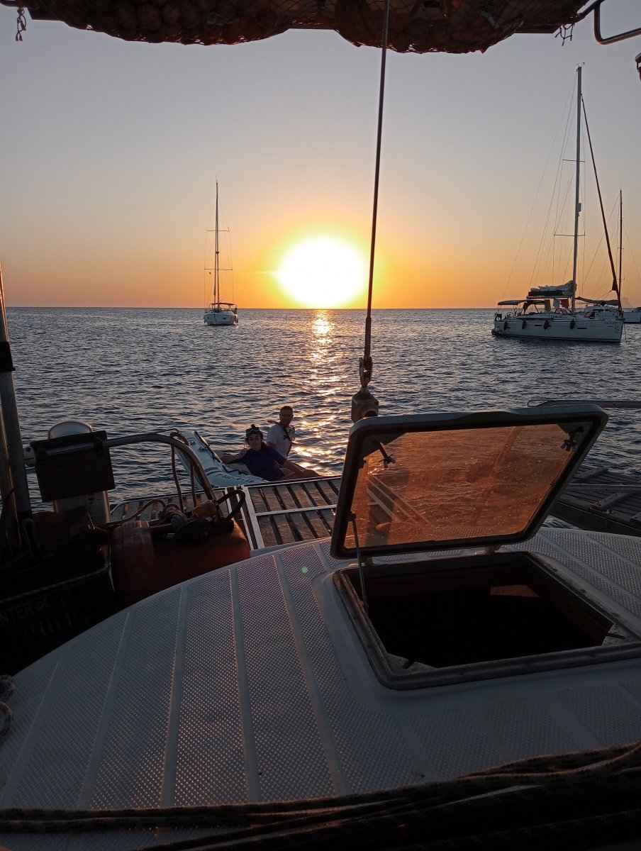 Sailing the Atlantic Ocean