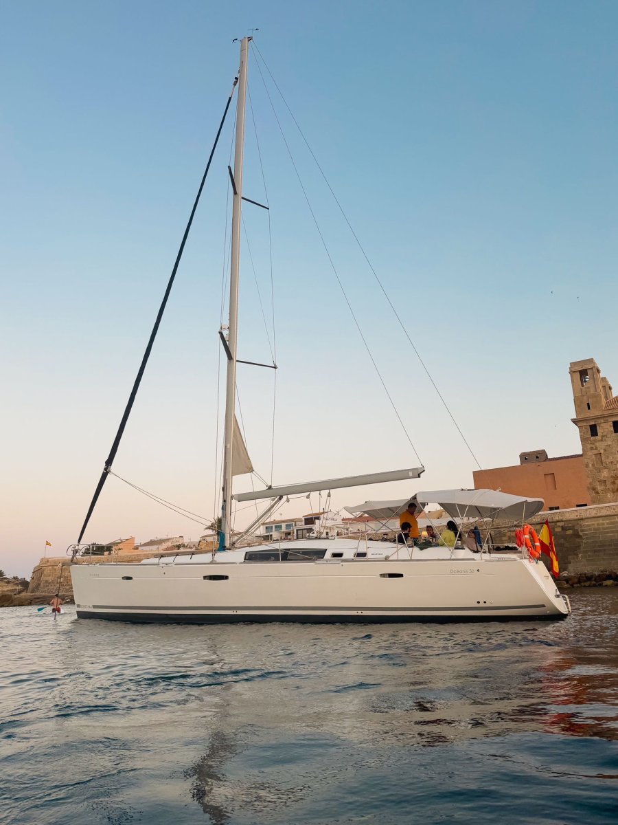 Velatori nella regata di Natale