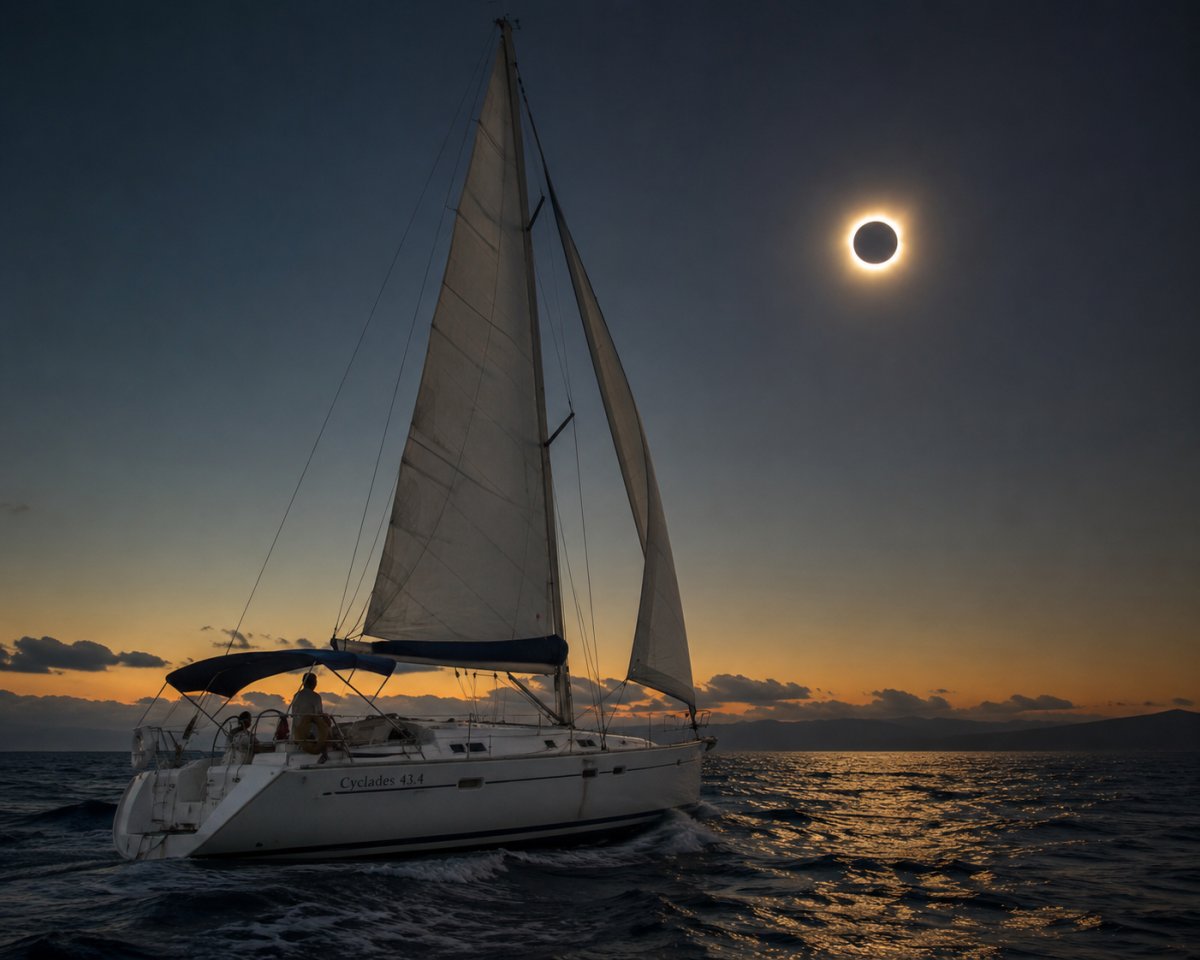 Spedizione all'Ebro Delta dall'Eclipse da Barcellona: Il Grande Blackout dal Mare