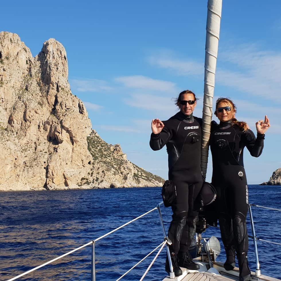 Sail and dive in Ibiza and Formentera for a week