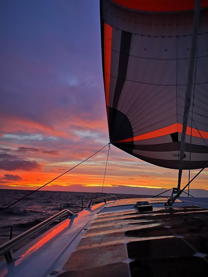 Transatlantic sailing course